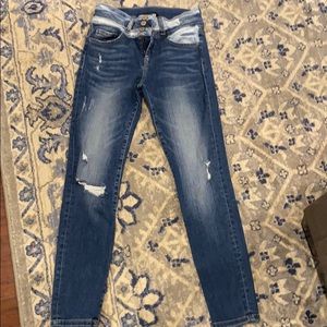 Flying monkey skinny jeans